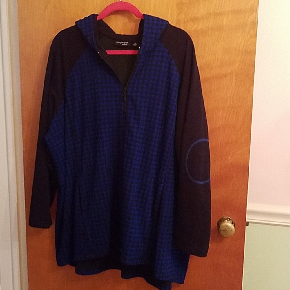 Susan Graver weekend zip up hoody